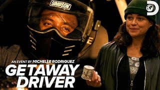 Driver Escapes Michelle Rodriguez’s Obstacle Course! | Getaway Driver