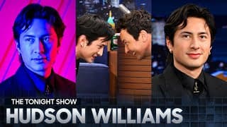 Hudson Williams Talks Heated Rivalry, Shows Jimmy a Hockey Stretch and Breaks Up a Fight with Tariq