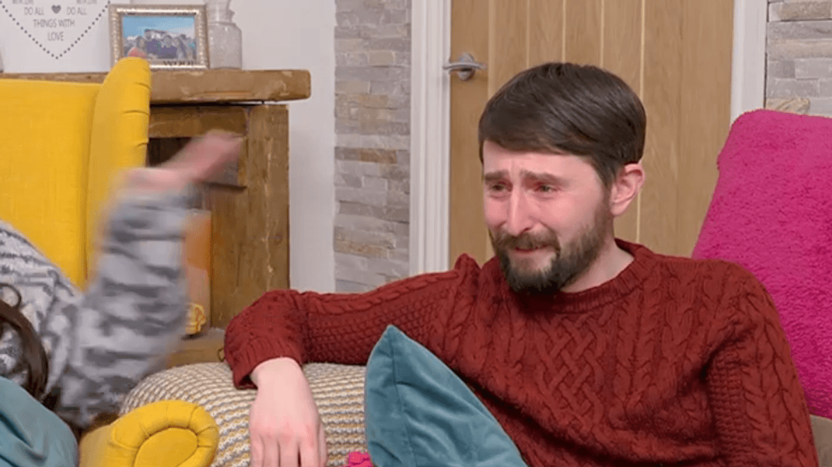Gogglebox star says ‘that’s got me’ as he breaks down in tears
