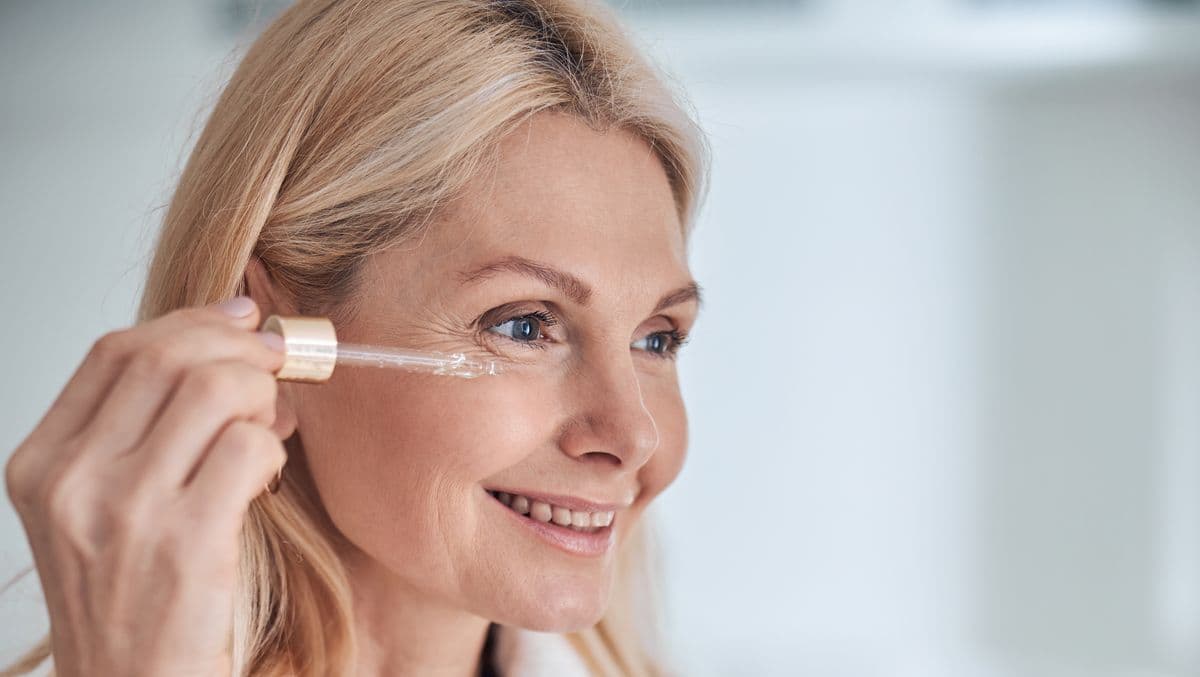 Woman, 66, was 'developing wrinkles' now 'can't stop touching face' with £20 oil