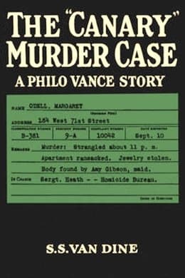 The Canary Murder Case